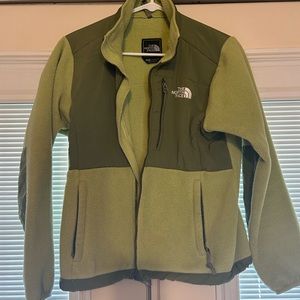 Green north face